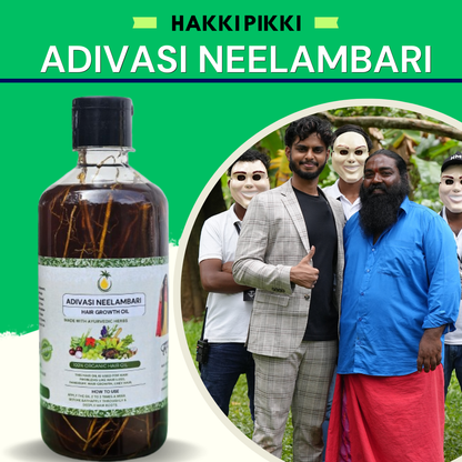 Adivasi Neelambari Herbal Hair Oil - 100% Original