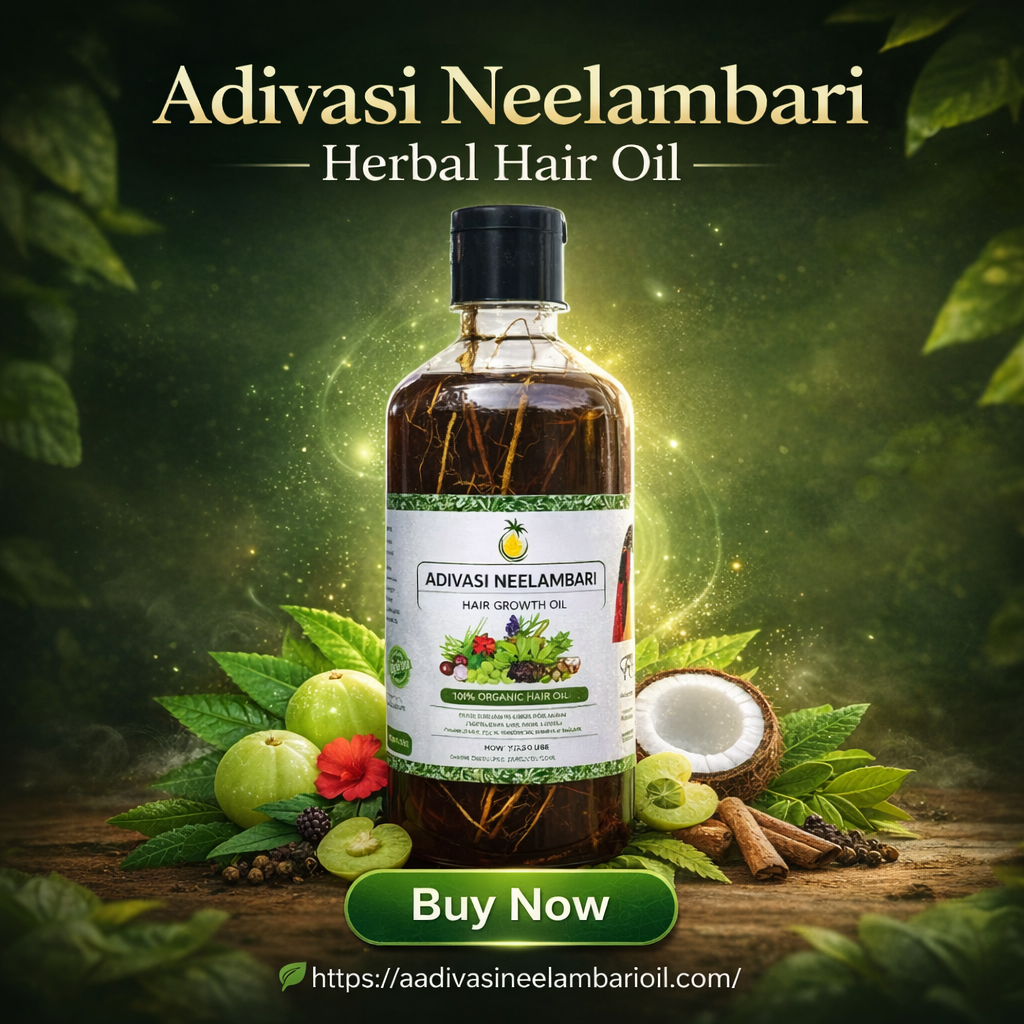 Adivasi Neelambari Herbal Hair Oil - 100% Original