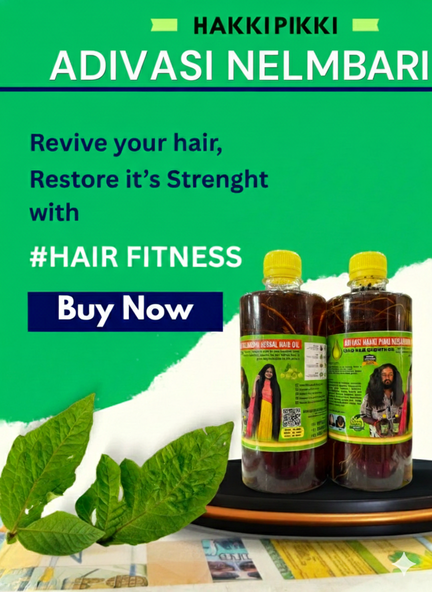 Adivasi Neelambari Herbal Hair Oil - 100% Original